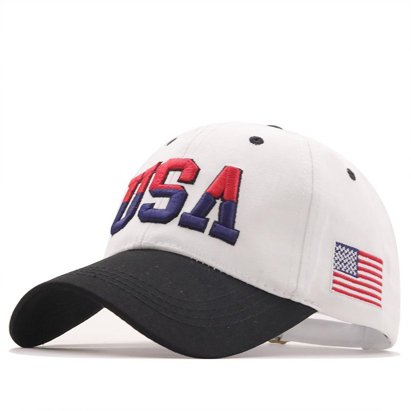 Men's Casual Outdoor USA Flag Cap 50285599TO