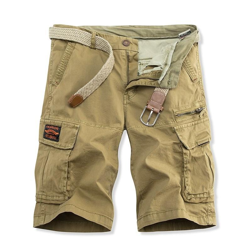 Lockere, gerade Cargo-Outdoor-Shorts für Herren 11796385X