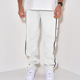 Men's Casual Colorblock Button Sports Loose Pants 78275375Y