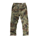 Men's Vintage Distressed Washed Camouflage Straight Cargo Pants 33119633M