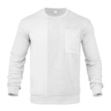 Men's Classic Patchwork Crew Neck Casual Sweatshirt 32696030F