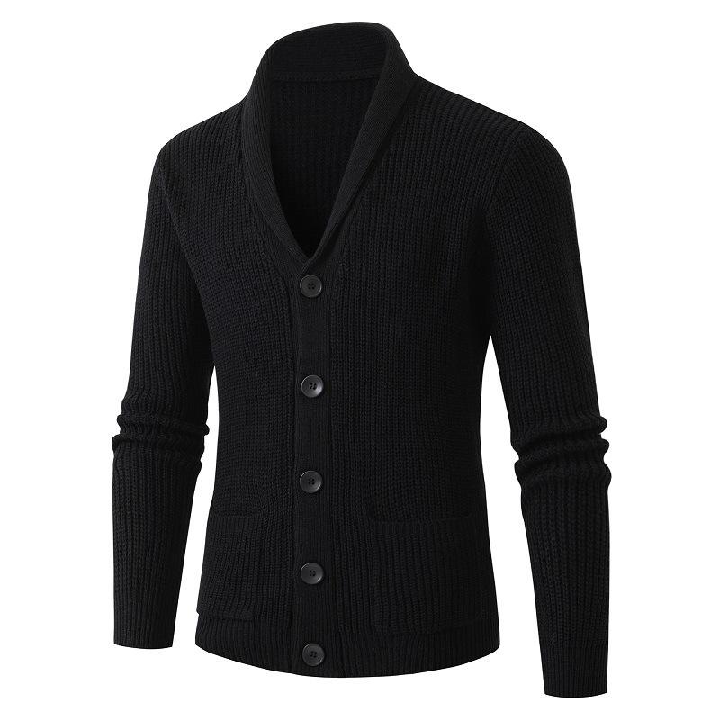 Men's Classic Simple Casual Button Pocket Cardigan 39097230K