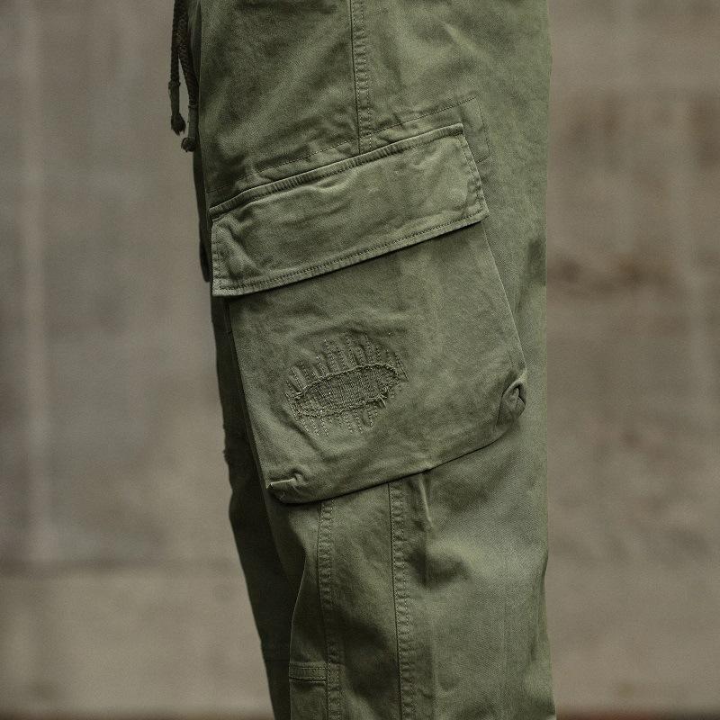 Men's Loose Multi-Pocket Cargo Pants 52988439Y