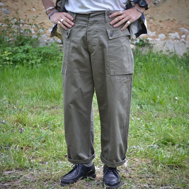 【24-hour shipping】Men's Vintage Multi-pocket Straight-Leg Loose Cargo Trousers 31031389M