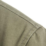 Men's Vintage Lapel Lamb Wool Thickened Warm Work Jacket 69943658M