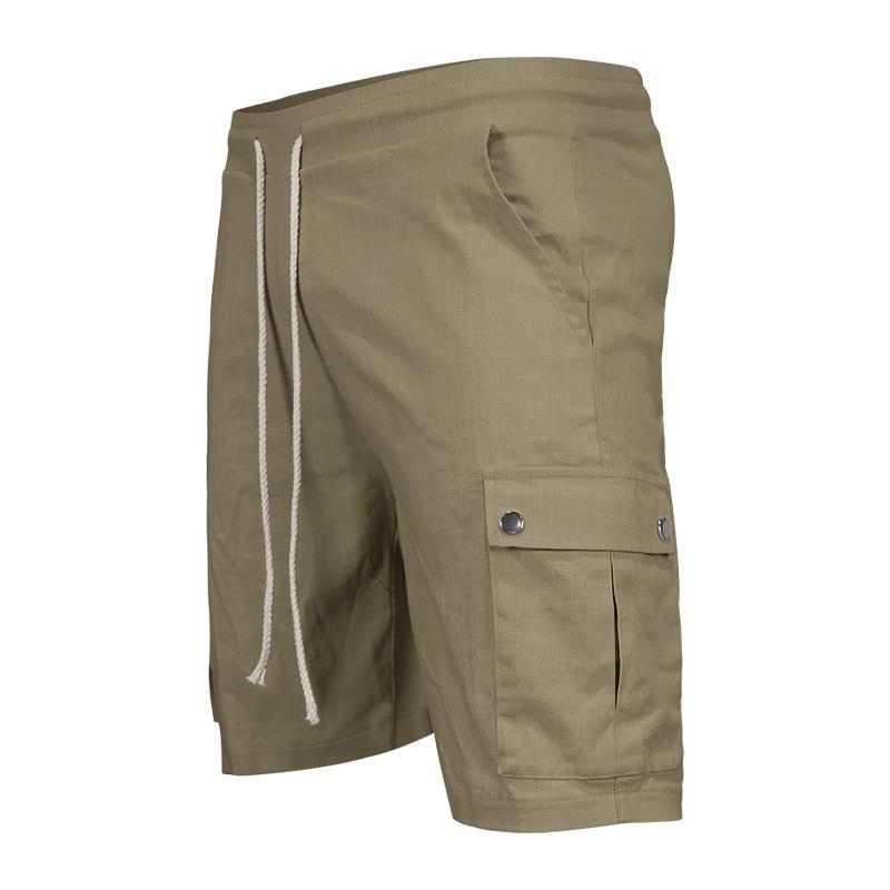 Men's Multi-pocket Cotton Sports Cargo Shorts 62872642X