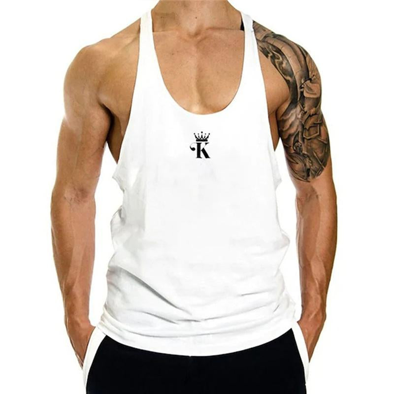 Camiseta deportiva informal con estampado de letras para hombre 10364123Y