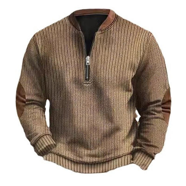 Men's Casual Half-zip Sweatshirt 18323724X