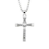 Casual Fashion Shiny Cross Necklace 59489667TO