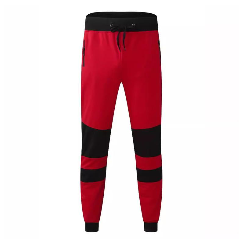 Men's Casual Elastic Contrast Color Sports Pants 80958527X