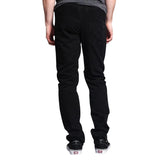 Men's Casual Thin Patchwork Straight-Leg Cargo Pants 86412235M