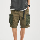 Men's Outdoor Three-Dimensional Multi-Pocket Functional Shorts 92968518Y