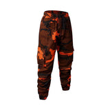 Men's Outdoor Casual Loose Multi-Pocket Camouflage Cargo Pants 67843031K