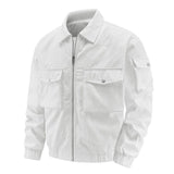 Men's Versatile Lapel  Bomber Jacket 81217854U