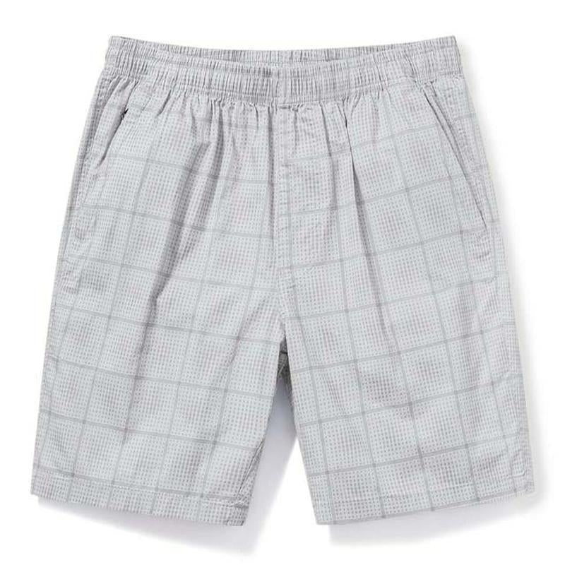 Men's Casual Cotton Plaid Breathable Loose Shorts 37083108M