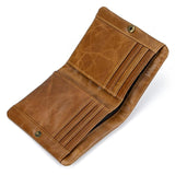 Men's Vintage Genuine Leather Multi-Card Wallet 04761972U