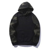 Men's Retro Casual Camouflage Color Block Hooded Sweatshirt 53636355Y