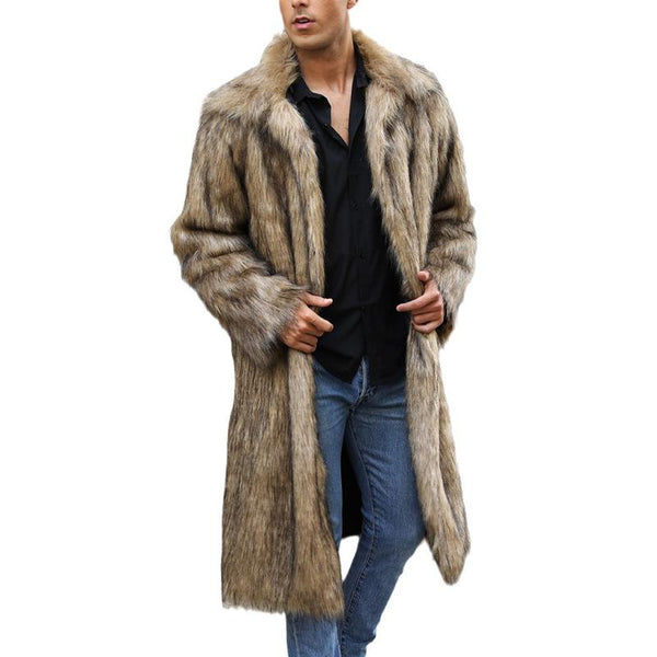 Men's Vacation Soft Outdoor Warm and Comfortable Coat 72264523X