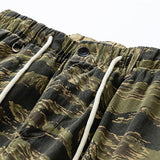 Men's Casual Outdoor Multi-Pocket Camouflage Straight Cargo Pants 49712038M