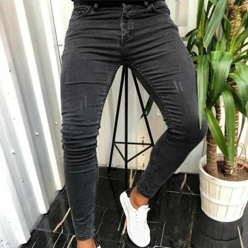 Men's Stylish Stretch Skinny Jeans 81533385M
