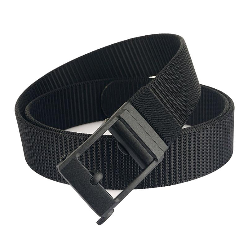 Ceinture en nylon à boucle automatique givrée décontractée pour homme 01225304M