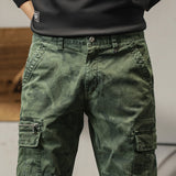 Men's Camo Multi-Pocket Casual Cargo Pants 26269234Z