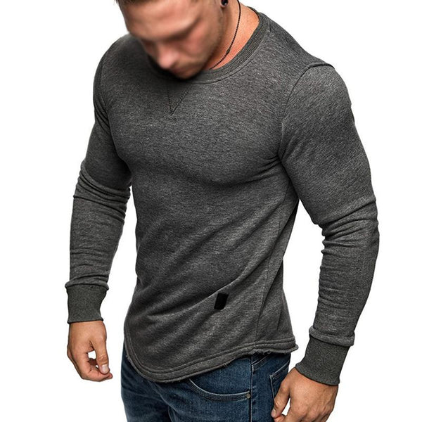 Men's Retro Casual Trendy Round Neck Sweatshirt 56661194TO