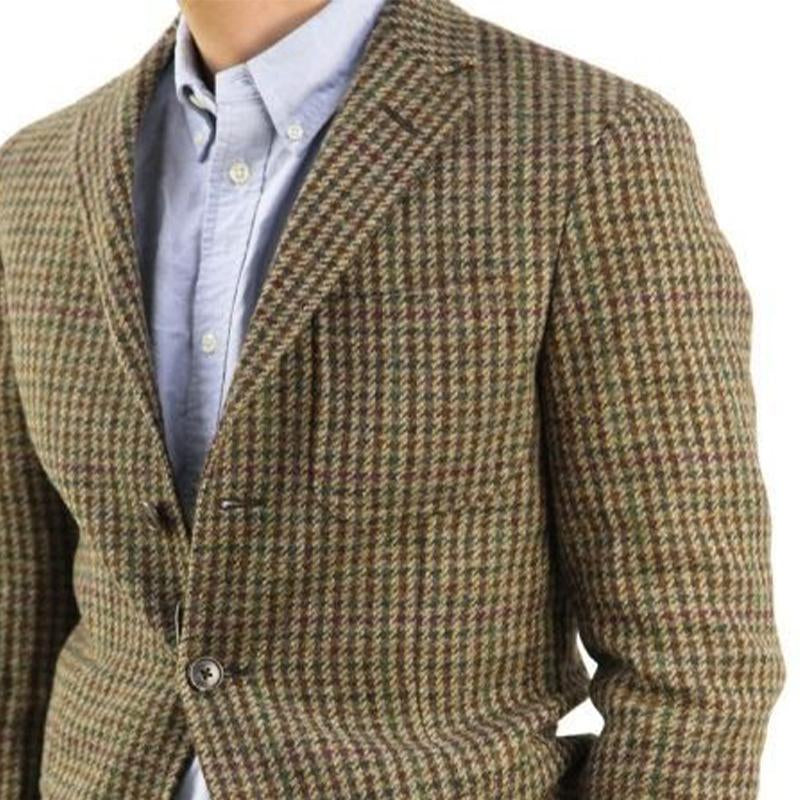 Men's Blended Single-breasted Blazer 11381844X