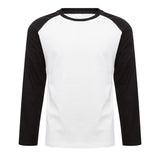 Men's Waffle Casual Stitching Long Sleeve T-Shirt 40192258X