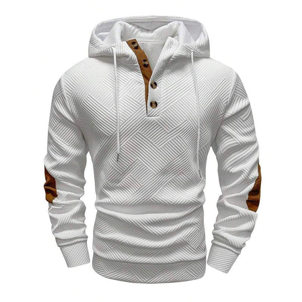 Men's Colorblock Casual Pullover Hoodie 09678613X