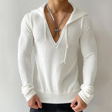 Men's Solid Color Casual Hoodie 85716838X