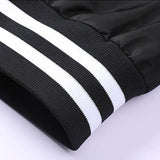 Men's Casual Stand Collar Baseball Collar Zipper Jacket 00981988M