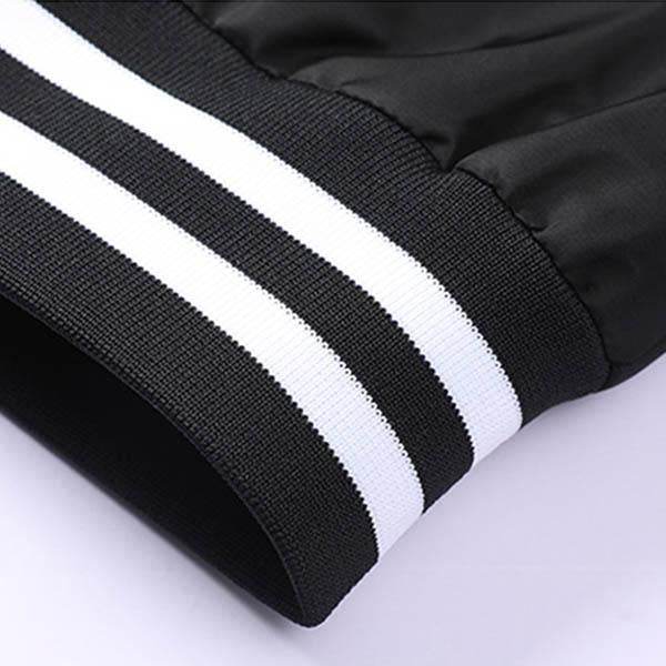 Men's Casual Stand Collar Baseball Collar Zipper Jacket 00981988M