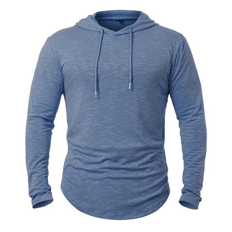 Sudadera con capucha para actividades al aire libre en mezcla de algodón para hombre 33436530X