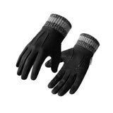 Men's Winter Outdoor Sports Cycling Thickened Suede Gloves 35164274K