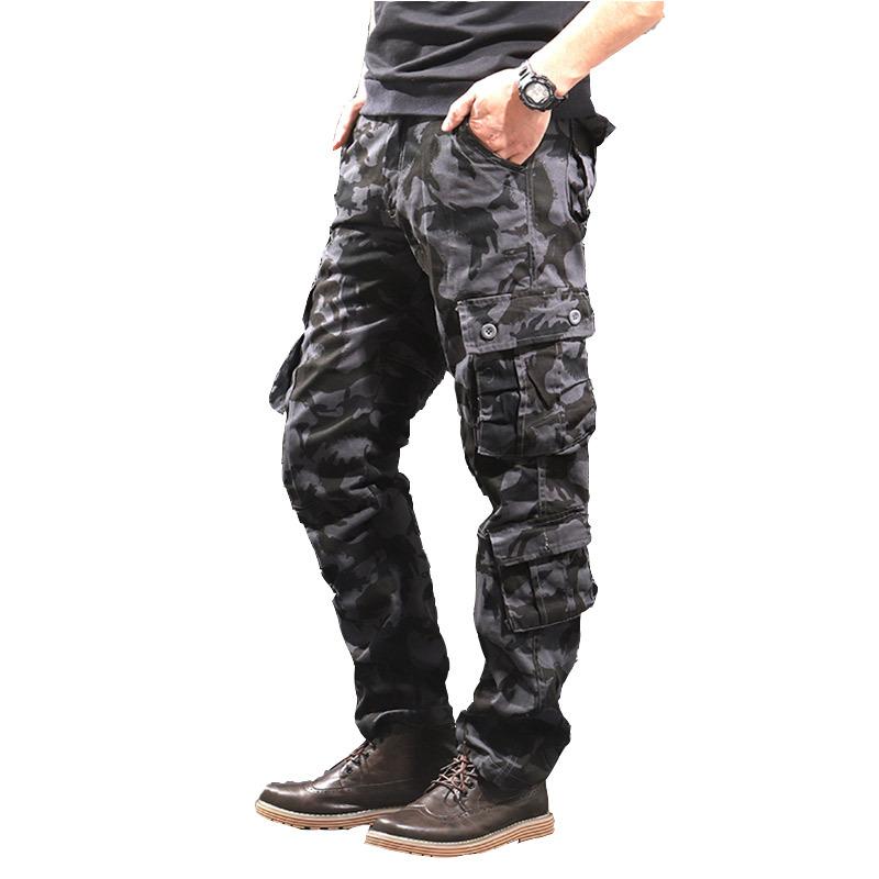 Men's Camouflage Cargo Pants 92568503TO