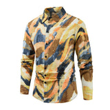 Men's Printed Long Sleeve Shirt 34372351U