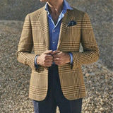 Men's Vintage Herringbone Blazer 69263651U