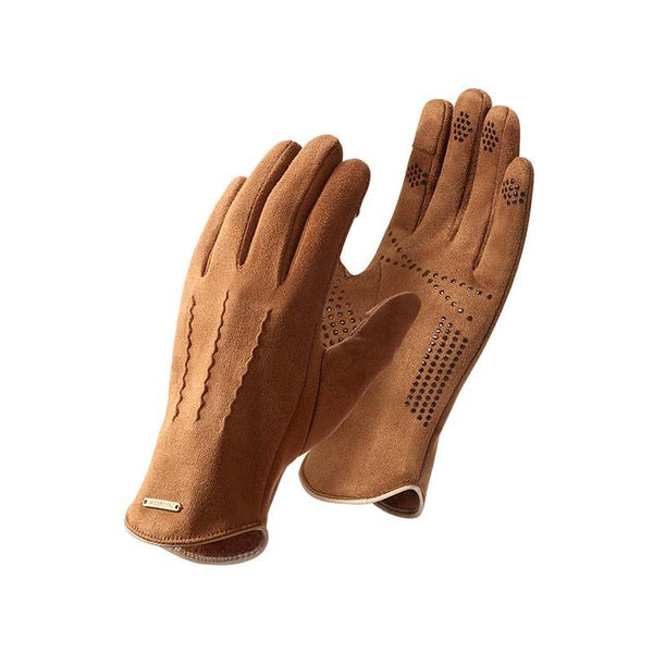 Men's Winter Outdoor Sports Cycling Thickened Suede Gloves 35164274K