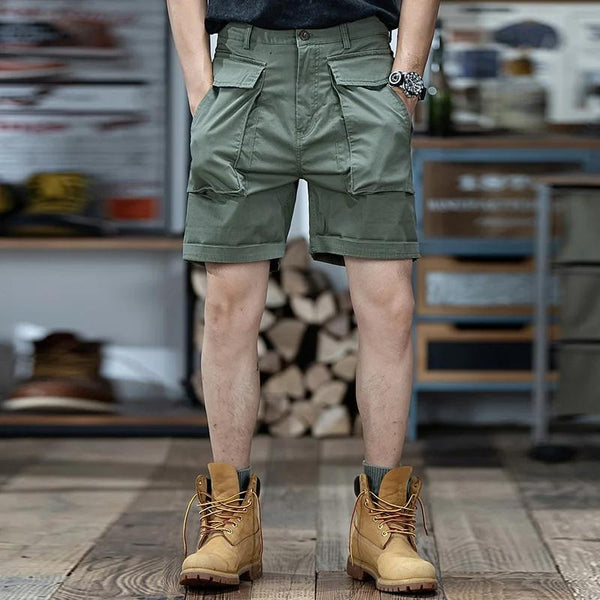 Men's Multi-Pocket Cargo Shorts 01846136Y