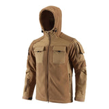 Men's Mountaineering Outdoor Hooded Fleece Jacket 60853169X