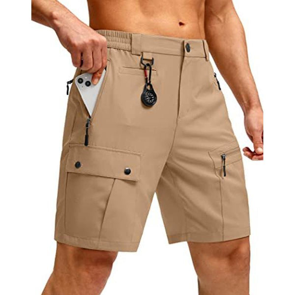 Men's Casual Outdoor Multi-Pocket Cargo Shorts 31559383M