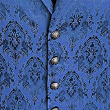 Mens Vintage Pattern Notch Lapel Slim Single Breasted Suit Vest 54482377Z