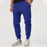 Men's Casual Solid Color Versatile Loose Outdoor Sports Pants 79446954X