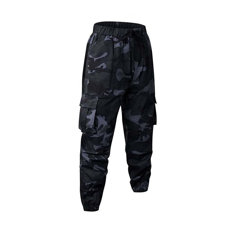 Men's Outdoor Casual Loose Multi-Pocket Camouflage Cargo Pants 67843031K