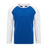 Men's Waffle Casual Stitching Long Sleeve T-Shirt 40192258X