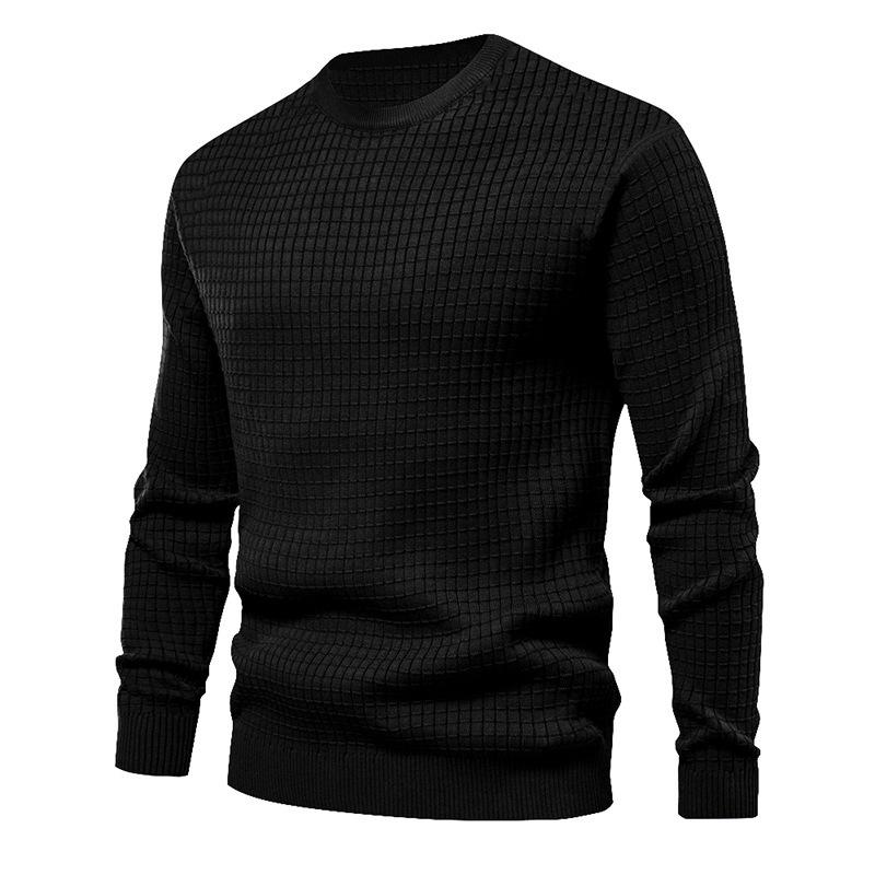 Men's Loose Round Neck Casual Long Sleeve T-shirt 20236735U