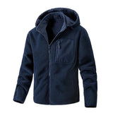 Men's Reversible Polar Fleece Hooded Jacket 01525980F