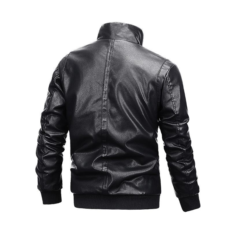 Men's Vintage Warm Lapel Shearling Jacket 10837782Y