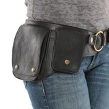 Men's Classic Vintage Adjustable PU Leather Belt Shoulder Bag 23613936K